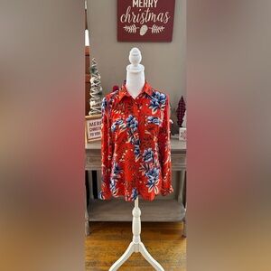 Loft Floral Button Down